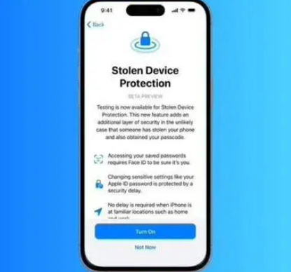 五峰苹果授权维修店分享被盗设备保护功能开启方法 
