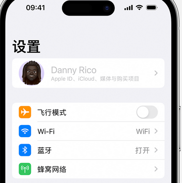 五峰appleID维修服务iPhone设置中Apple ID显示为灰色无法使用 