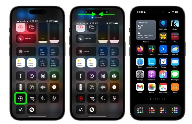 五峰苹果手机维修分享iPhone14录屏如何隐藏灵动岛和红色指示器 