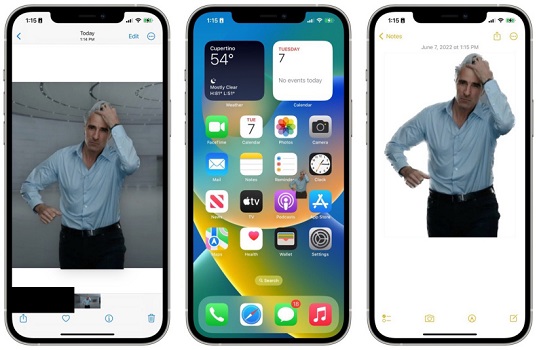 五峰苹果手机维修分享iOS16一键抠图功能如何使用 