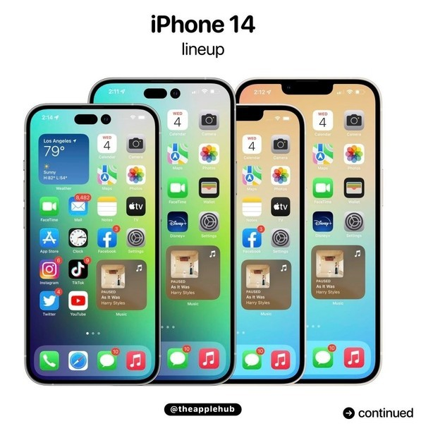 五峰苹果14维修分享iPhone 14全家福 
