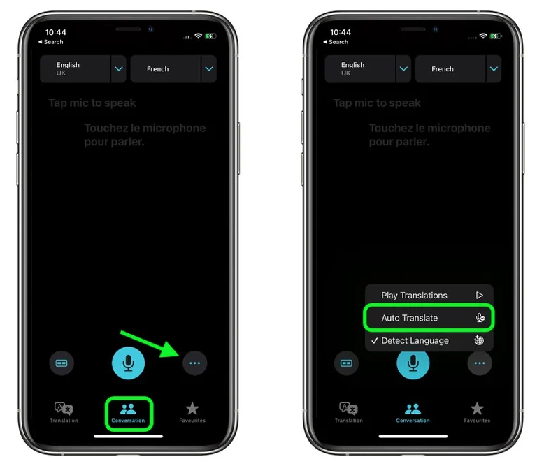 五峰苹果手机维修分享iOS 15 “翻译” App 新改进 